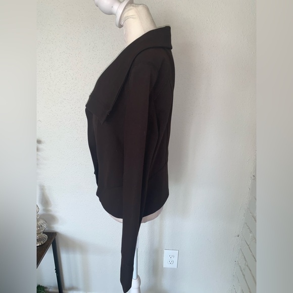 Carlisle Size 8 Brown Zip Front Tech Jacket - Picture 3 of 7